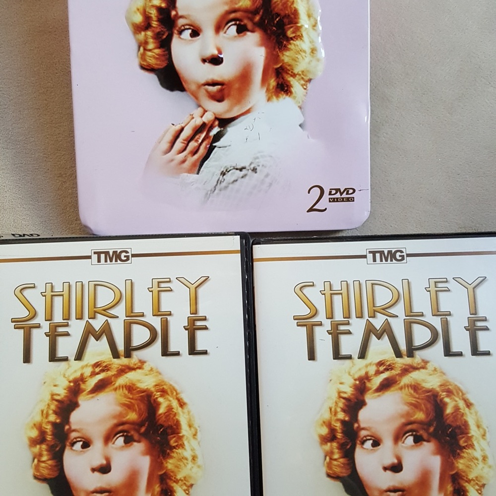2 DVD Collection Shirley Temple "The Little Princess" and "Baby Burlesks."